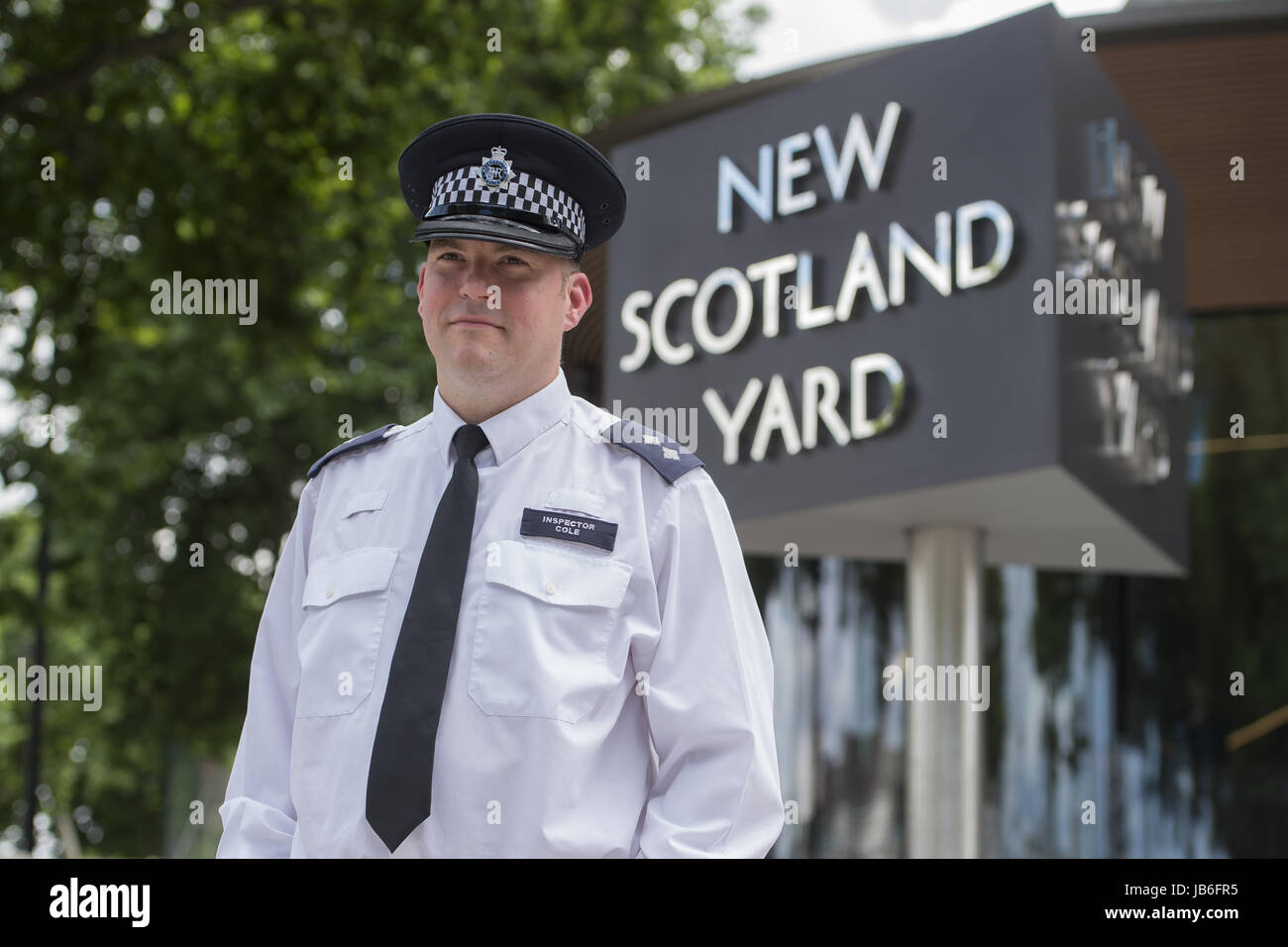 Embargoed To 0001 Sunday June 11 Metropolitan Police Inspector Jim Stock Photo Alamy