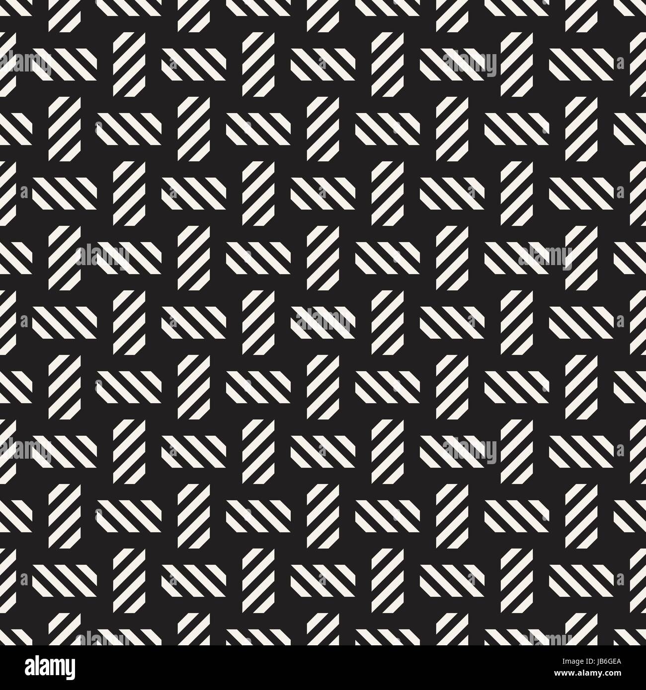 Crosshashed Polygon Crosshatch vector seamless geometric pattern. Crossed graphic ...