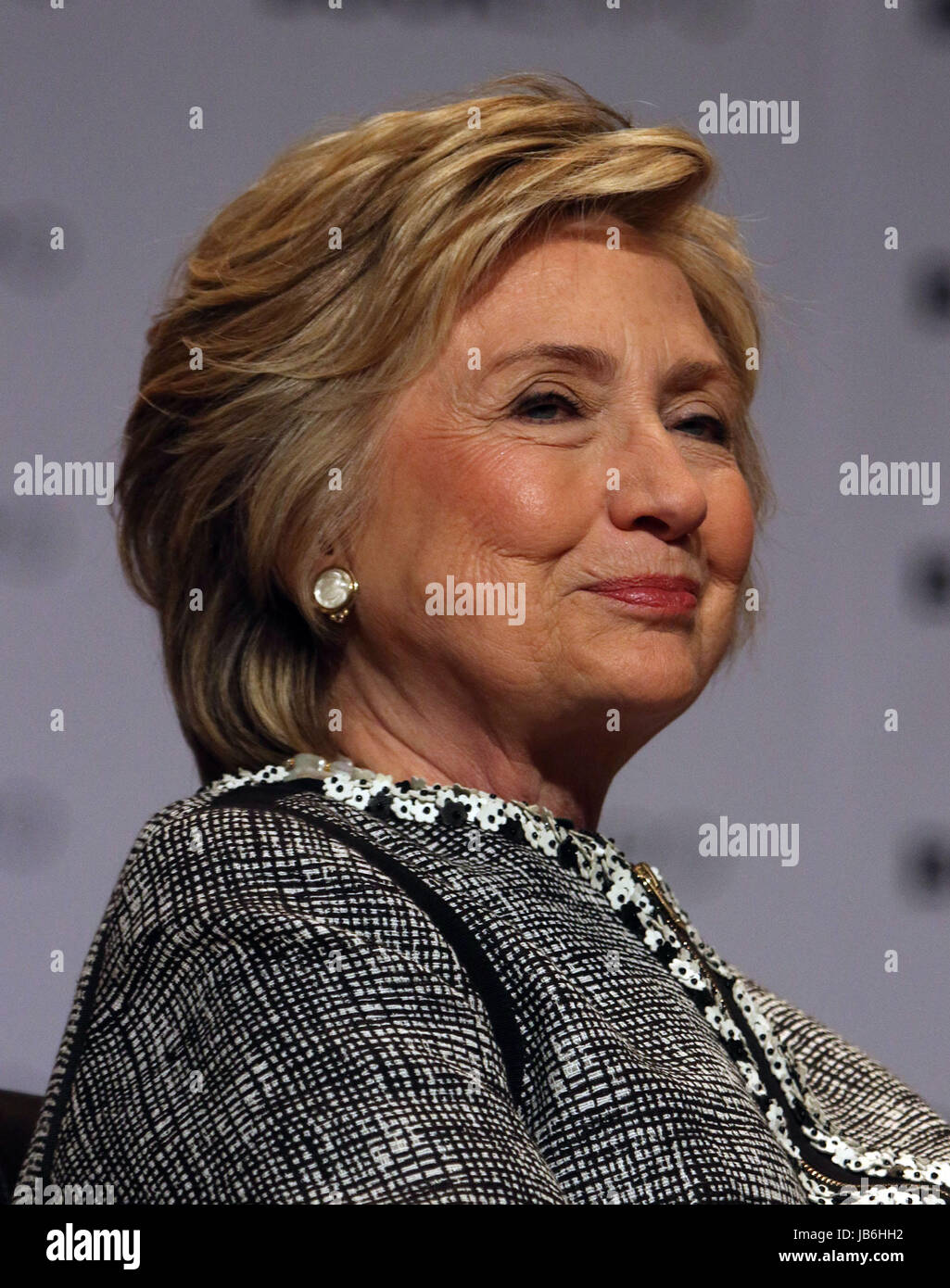 New York, New York, USA. 1st June, 2017. HILLARY CLINTON attends the ...