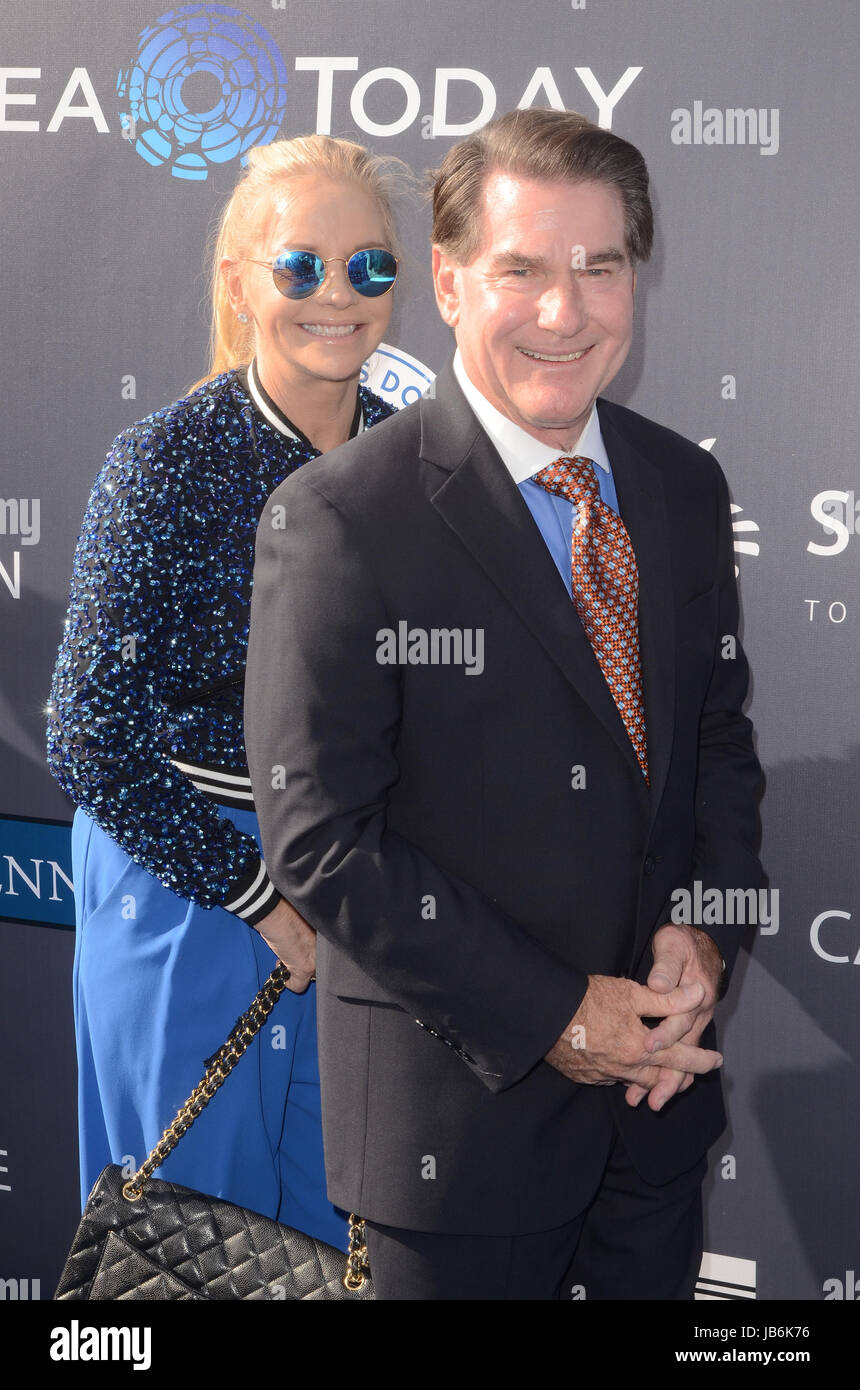 Los Angeles, Ca, USA. 08th June, 2017. Steve Garvey and Candace Garvey