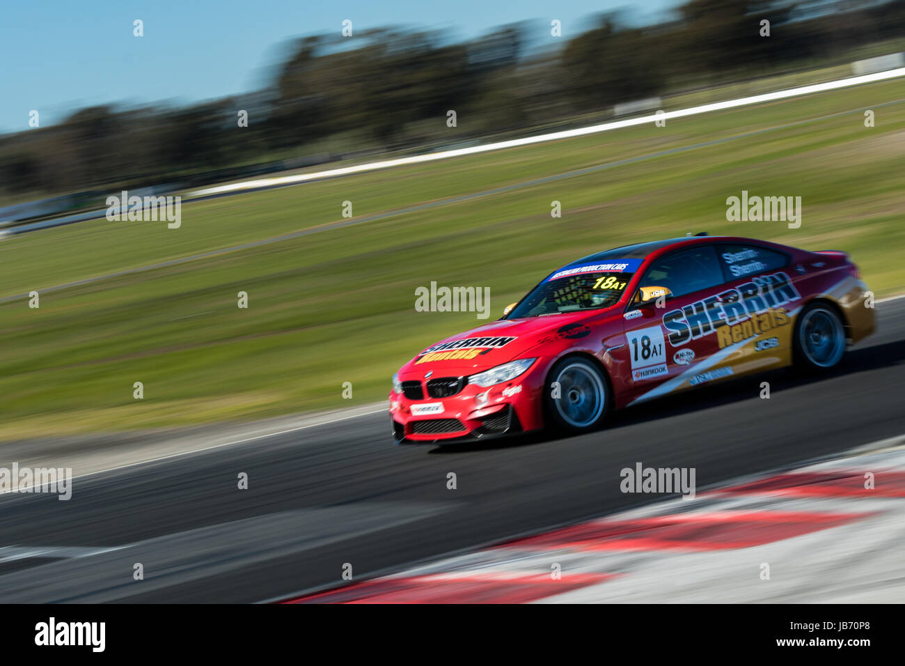 Melbourne, Australia. 10th June, 2017. Michael Sherrin Qld 18 driving