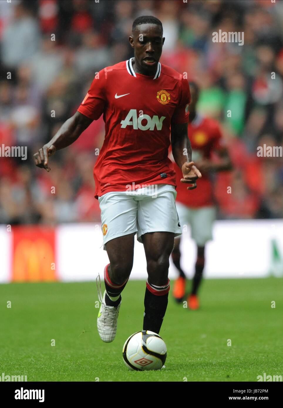 DANNY WELBECK MANCHESTER UNITED FC WEMBLEY LONDON ENGLAND 07 August