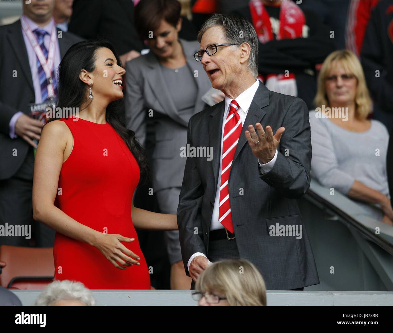 Liverpools owner john henry wife hi-res stock photography and images - Alamy