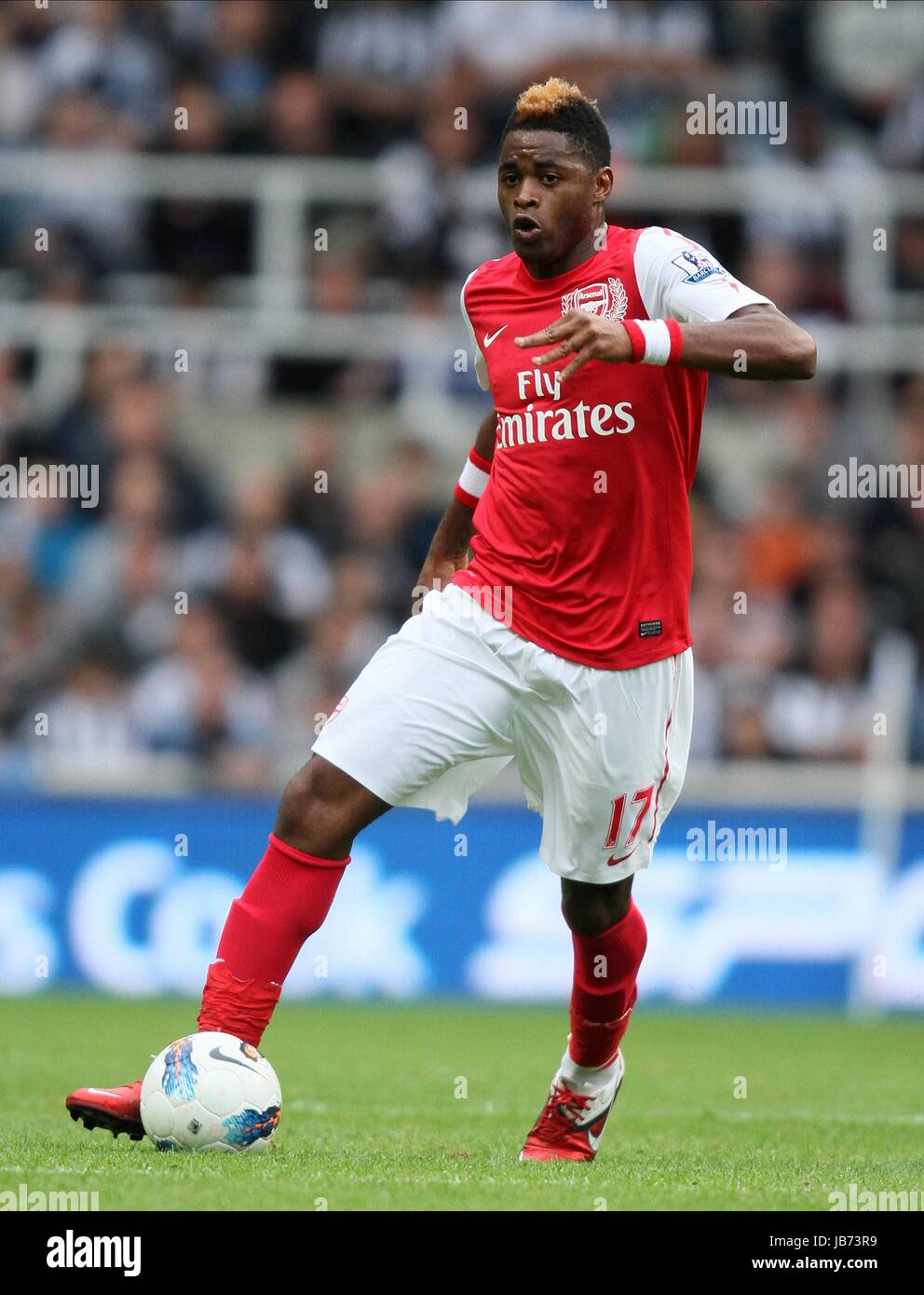 ALEX SONG ARSENAL FC ARSENAL FC ST JAMES PARK NEWCASTLE ENGLAND 13 August 2011 Stock Photo