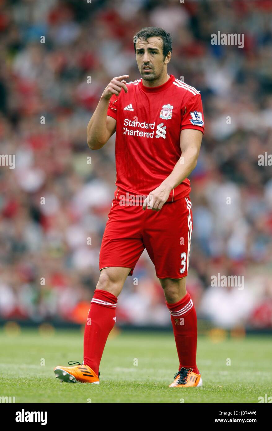 JOSE ENRIQUE LIVERPOOL FC LIVERPOOL FC ANFIELD LIVERPOOL ENGLAND 13 JOSE ENRIQUE LIVERPOOL FC LIVERPOOL FC ANFIELD LIVERPOOL ENGLAND 13