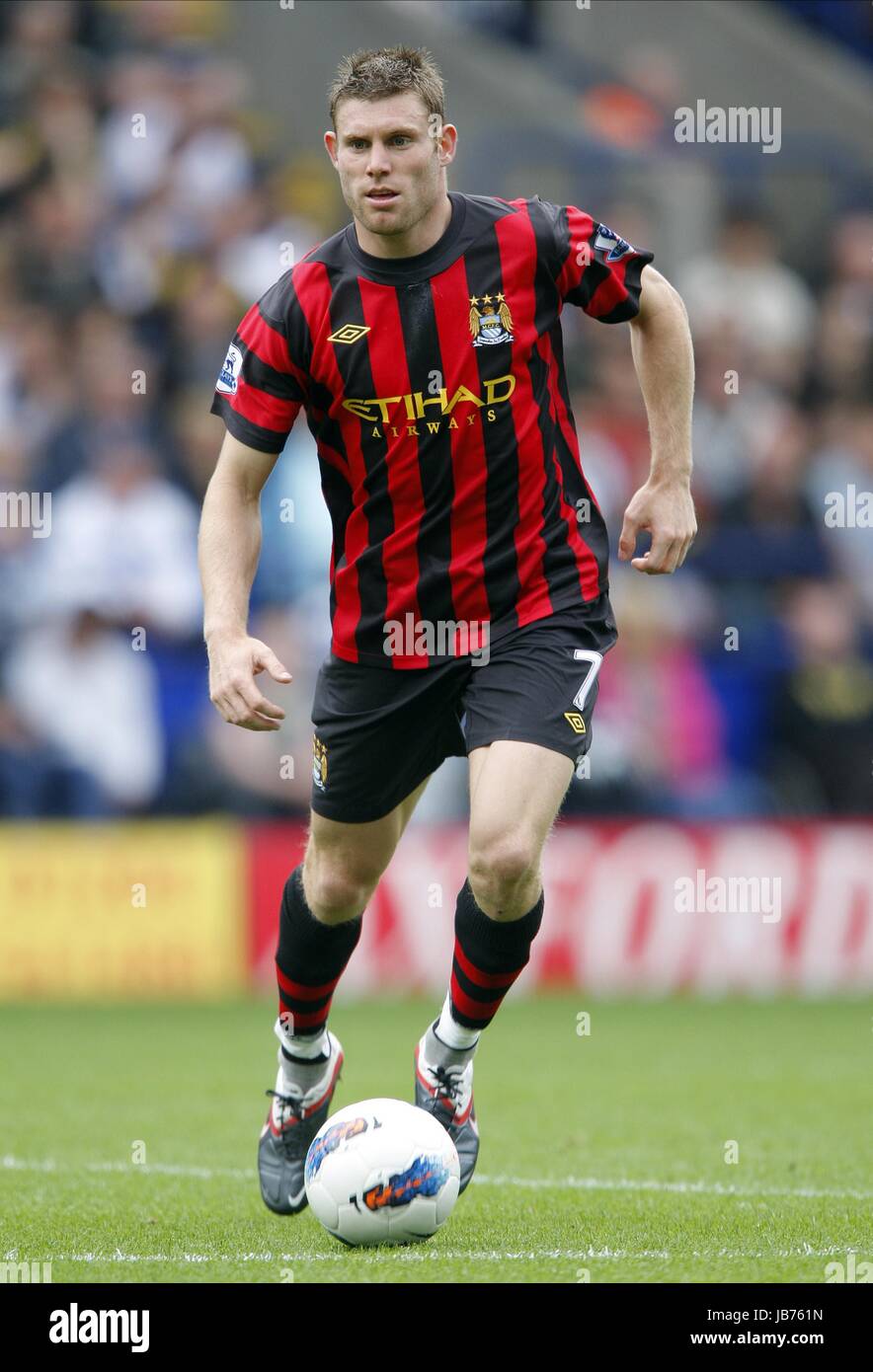 JAMES MILNER MANCHESTER CITY FC MANCHESTER CITY FC REEBOK STADIUM ...