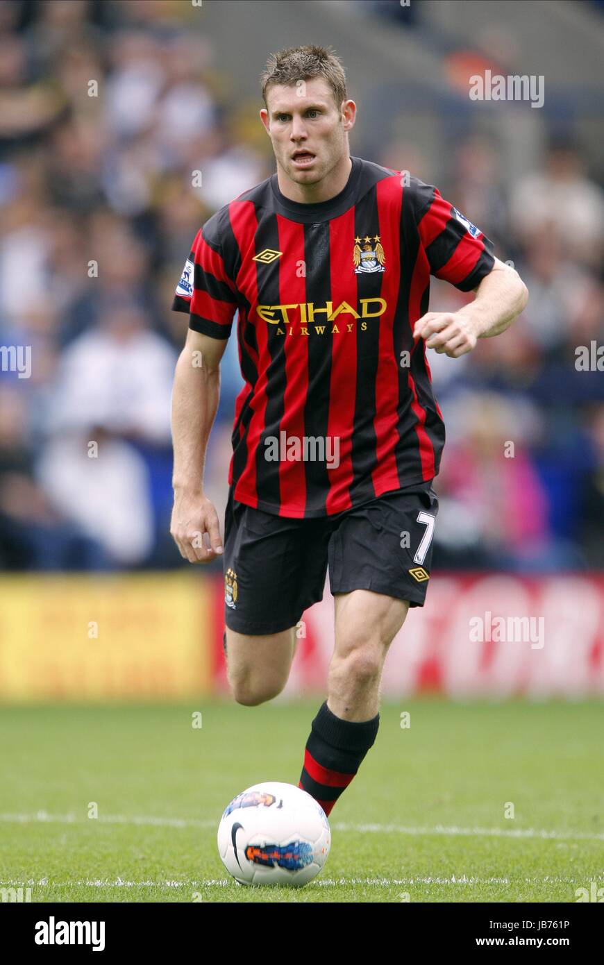 JAMES MILNER MANCHESTER CITY FC MANCHESTER CITY FC REEBOK STADIUM ...