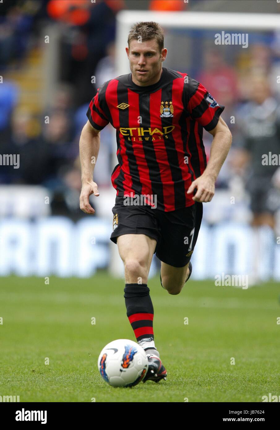 JAMES MILNER MANCHESTER CITY FC MANCHESTER CITY FC REEBOK STADIUM ...