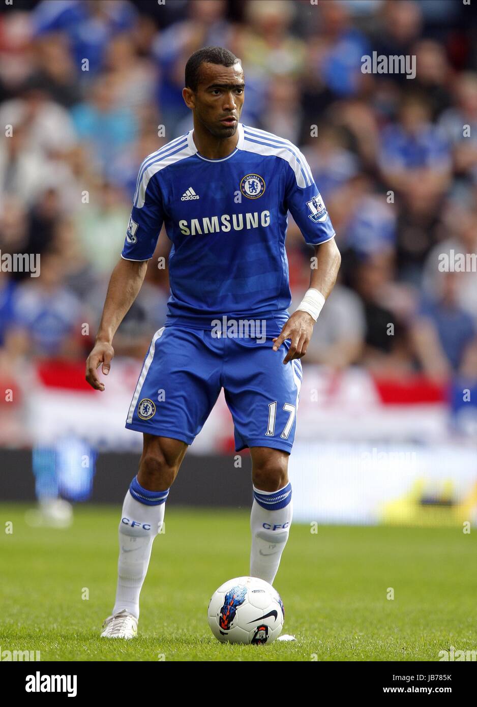 JOSE BOSINGWA CHELSEA FC CHELSEA FC STADIUM OF LIGHT SUNDERLAND ENGLAND ...