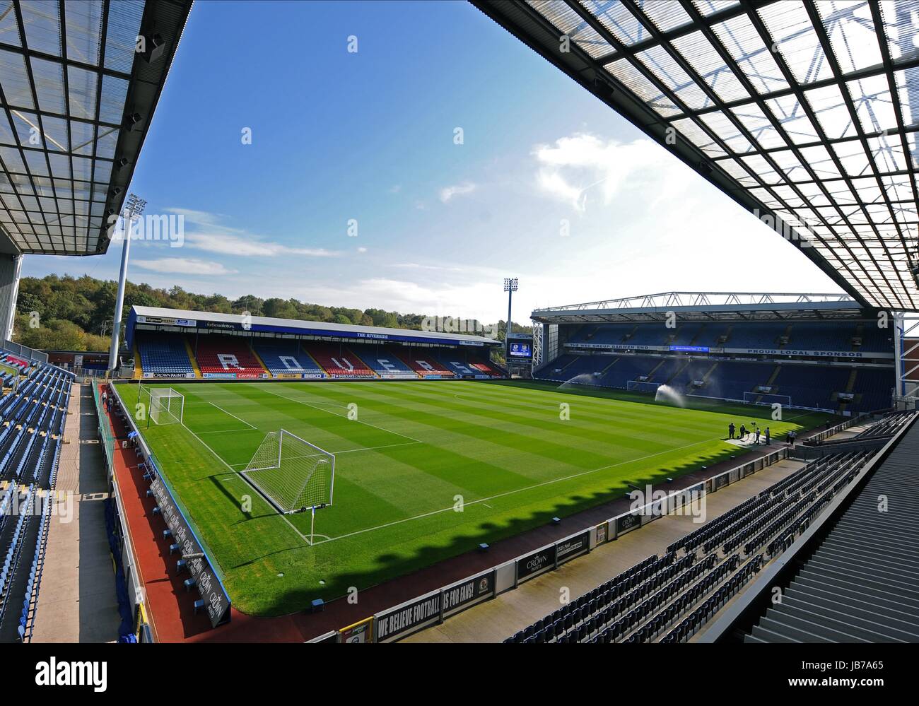 EWOOD PARK BLACKBURN V MANCHESTER CITY FC EWOOD PARK BLACKBURN ENGLAND 01 October 2011 Stock Photo