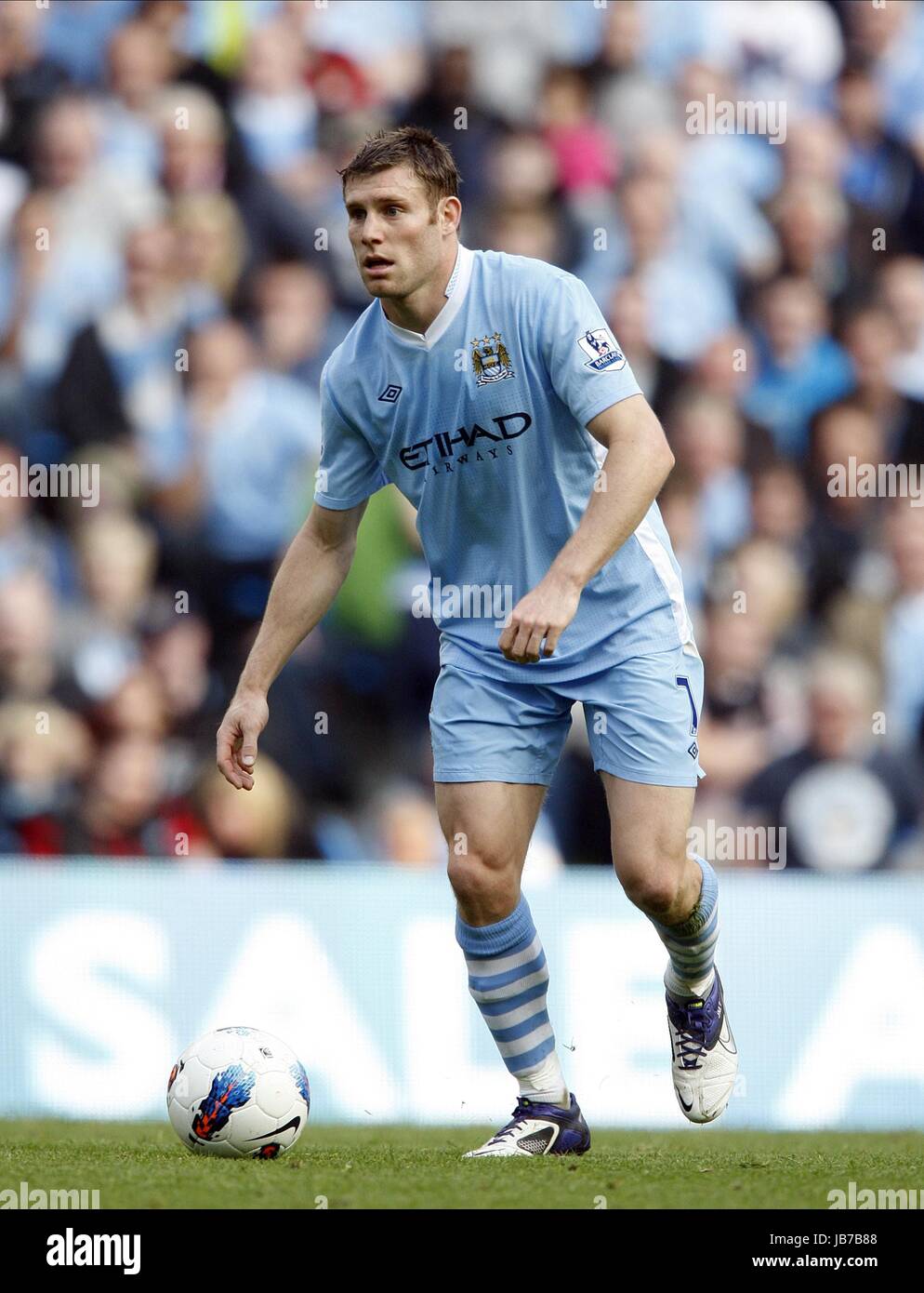 JAMES MILNER MANCHESTER CITY FC MANCHESTER CITY FC ETHIAD STADIUM ...