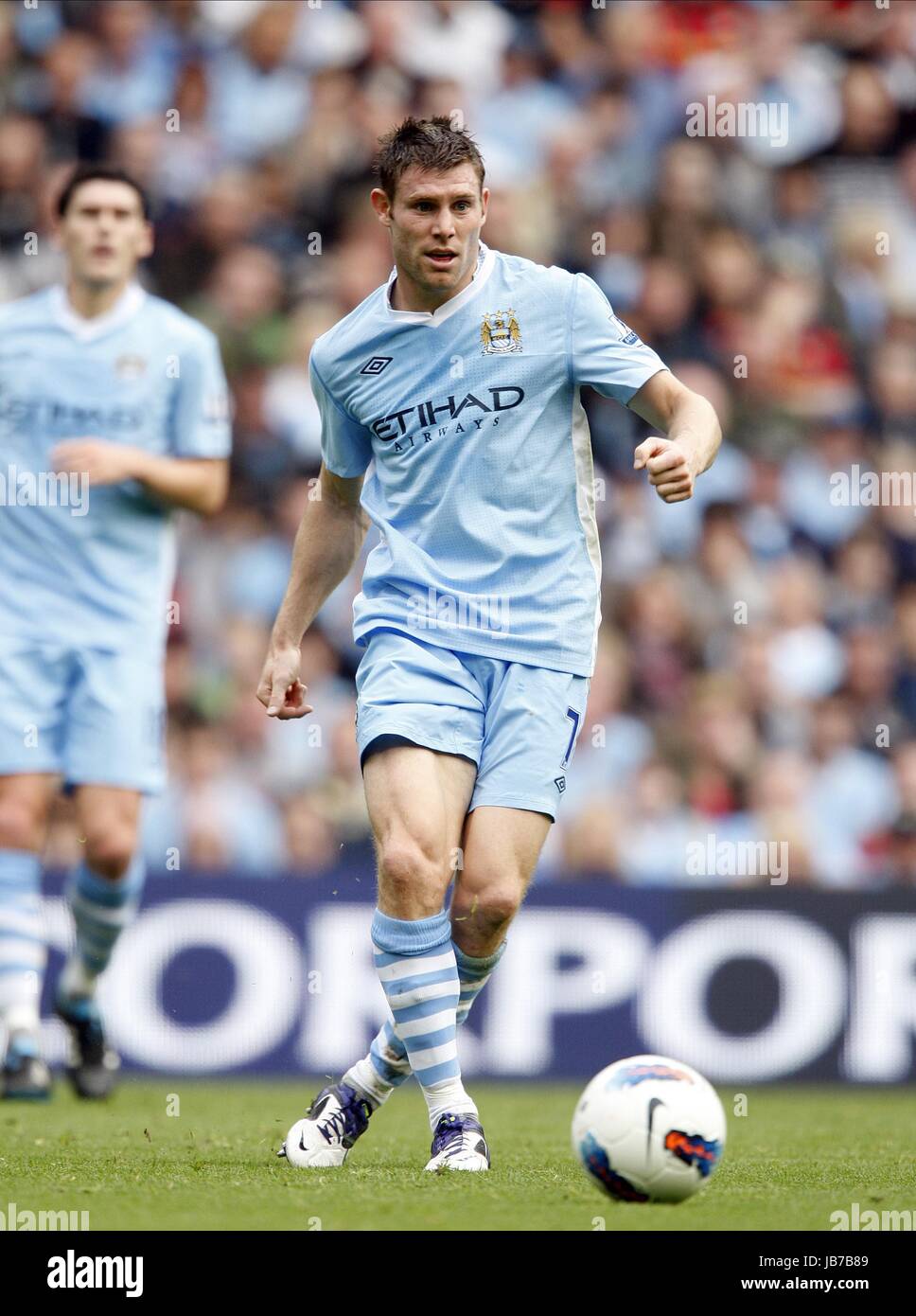 JAMES MILNER MANCHESTER CITY FC MANCHESTER CITY FC ETHIAD STADIUM ...
