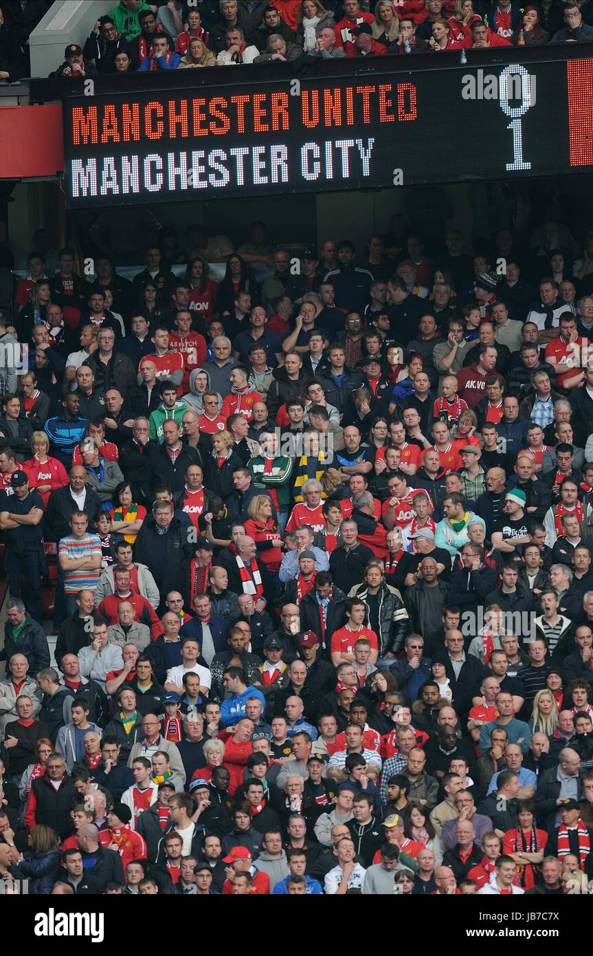 Club Brugge Fans singing loud at Old Trafford, Manchester United 3