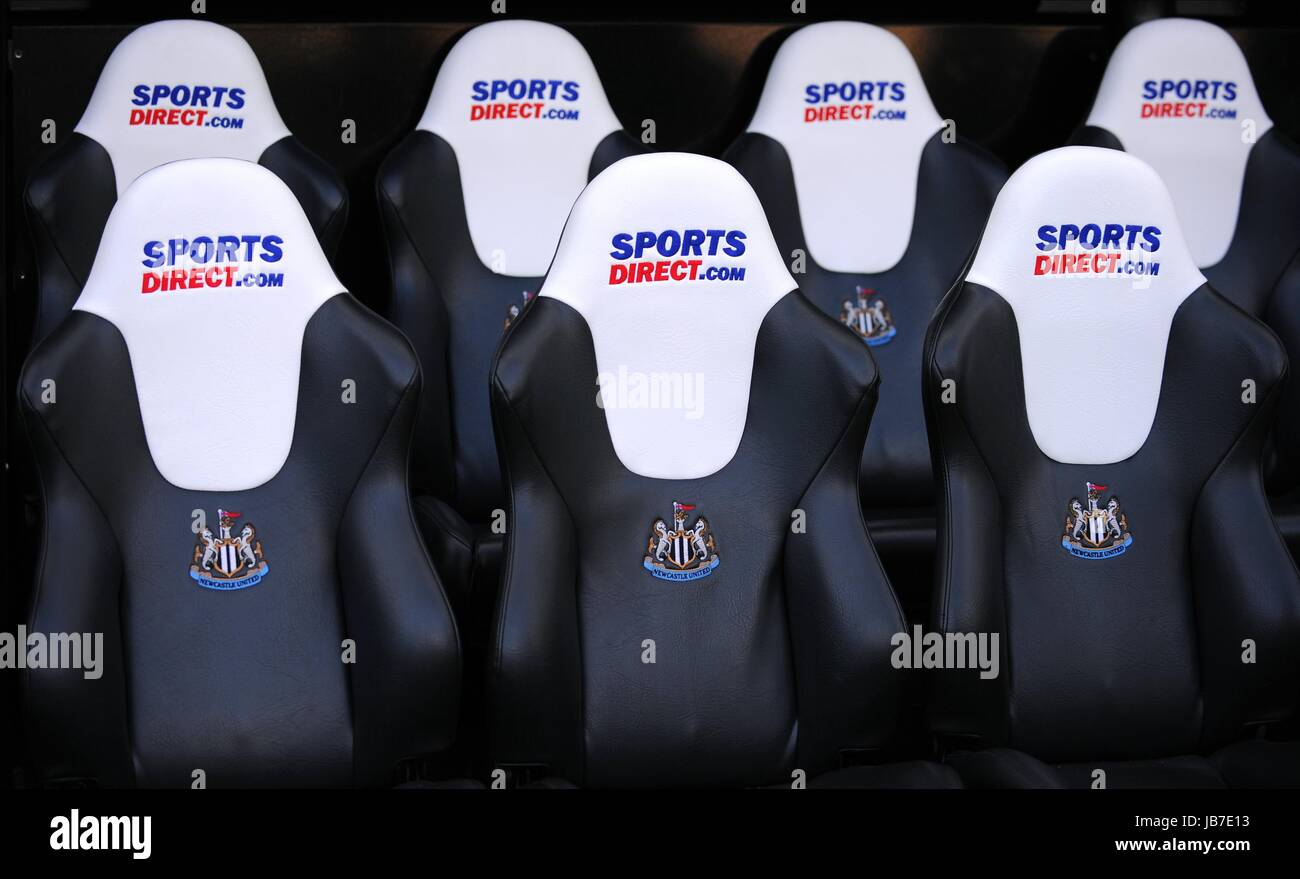 SPORTS DIRECT DUGOUT SEATS NEWCASTLE UNITED FC NEWCASTLE UNITED FC ST