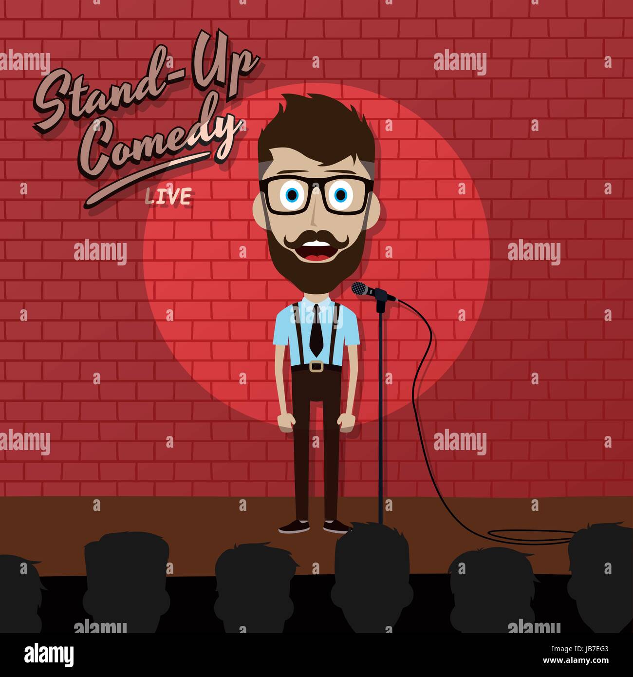 Male stand up comedian cartoon hi-res stock photography and images - Alamy Male stand up comedian cartoon hi-res stock photography and images - Alamy