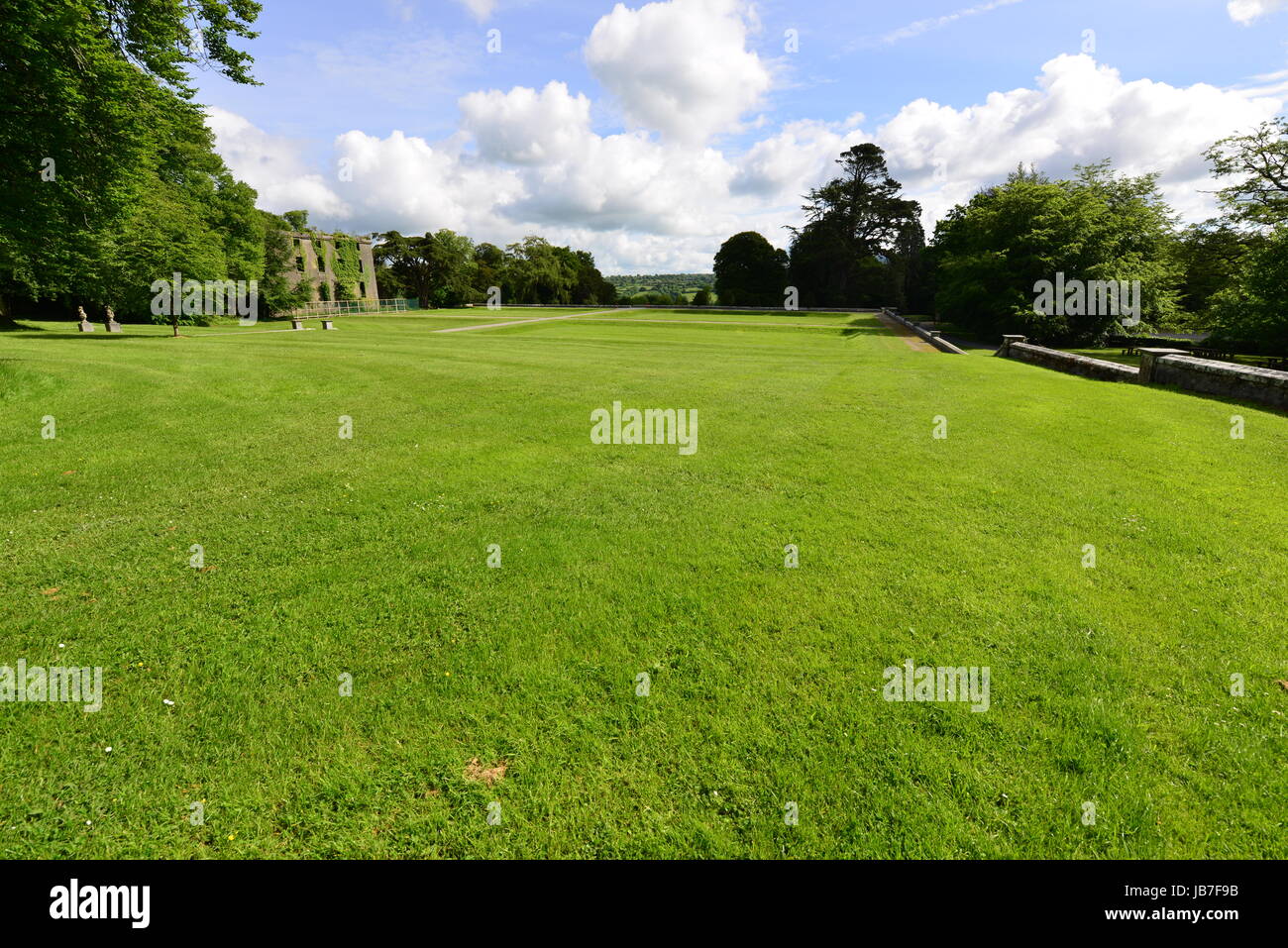 The gardens at Woodstock in Ireland Stock Photo Alamy