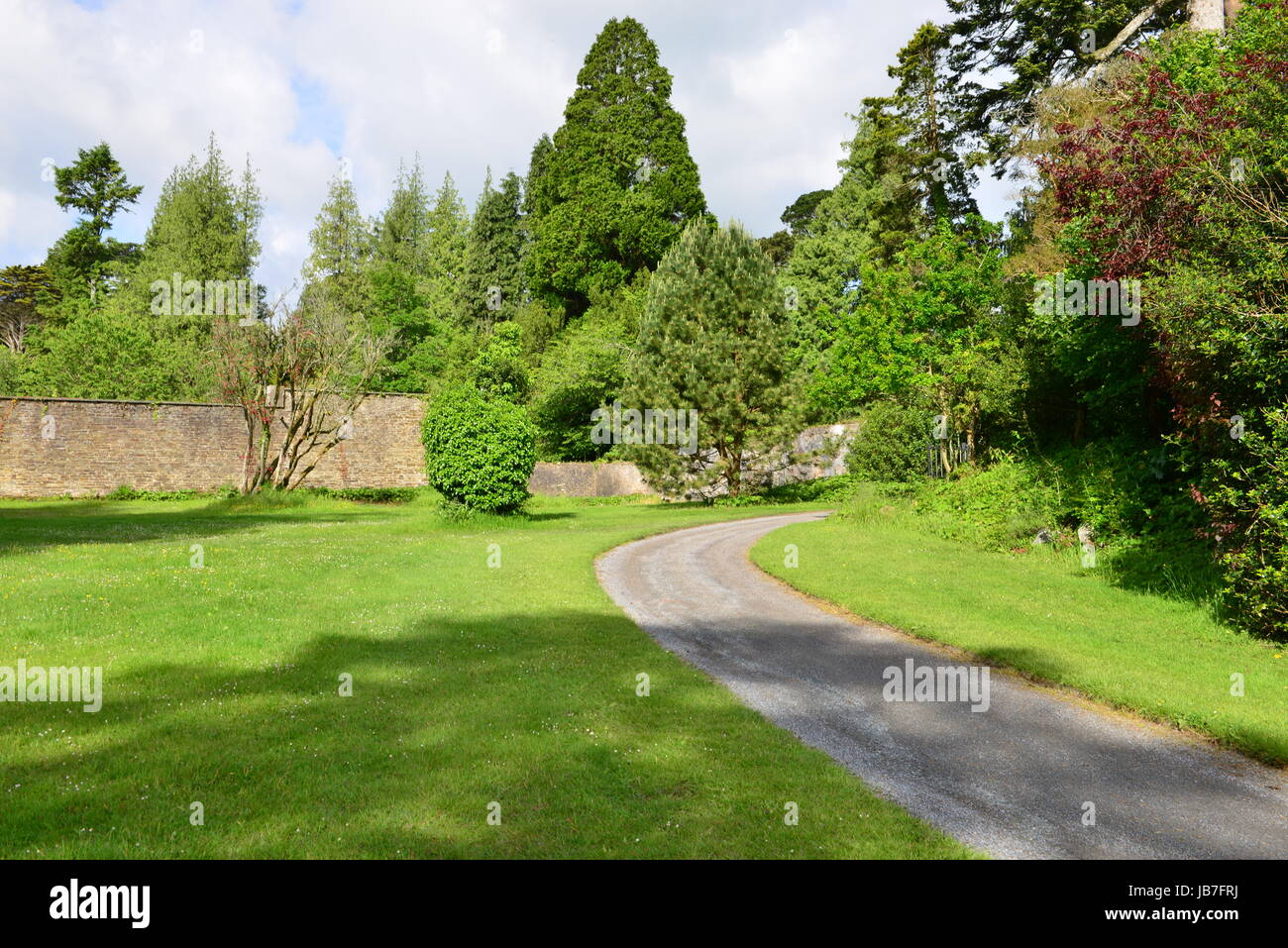 The Gardens At Woodstock In Ireland Stock Photo 144610246 Alamy