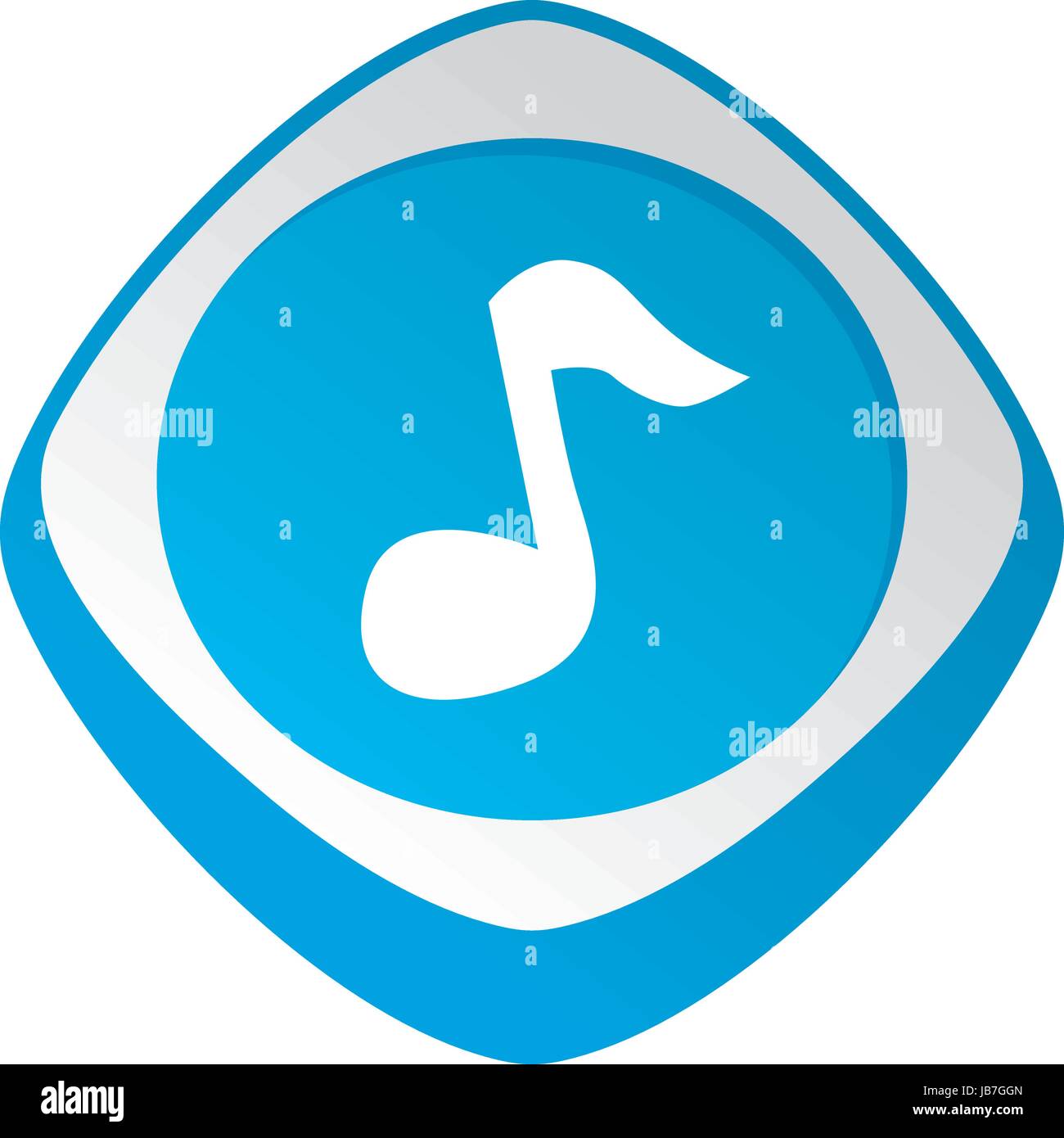music audio glossy color app icon button game asset theme vector art ...