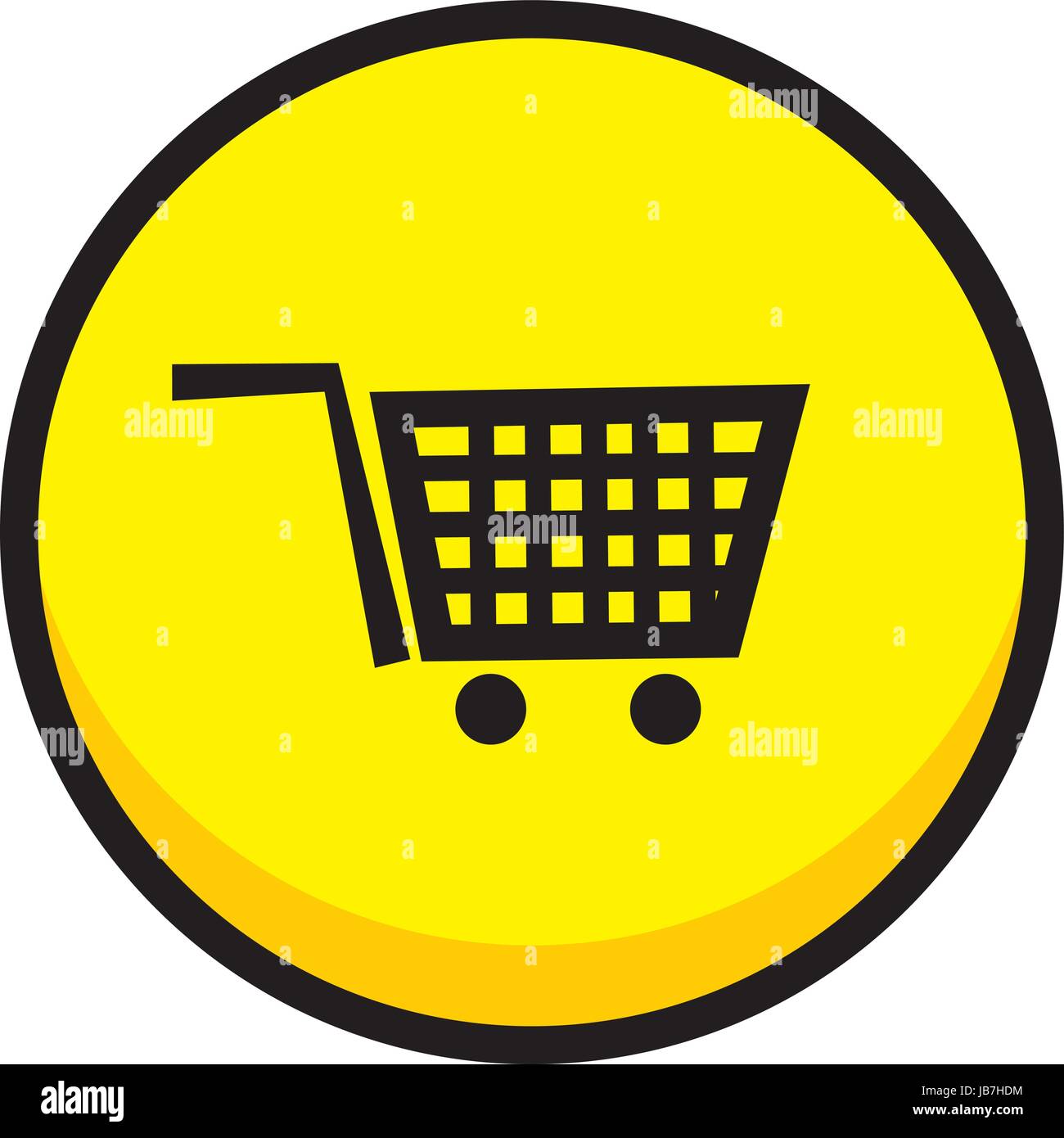 shop cart video game asset menu icon button layer vector art illustration  Stock Vector Image & Art - Alamy
