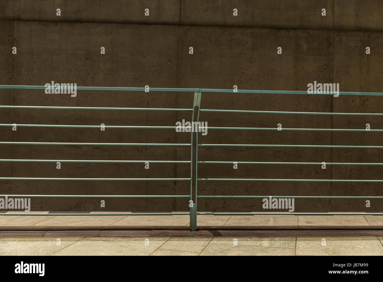 Railing in underground station in Berlin, Germany Stock Photo - Alamy