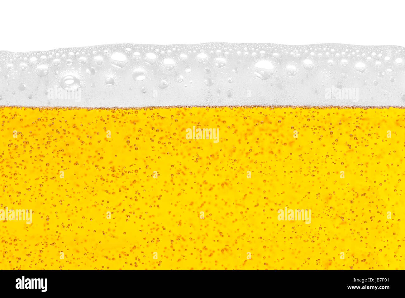 detailaufnahme eines Bieres Stock Photo