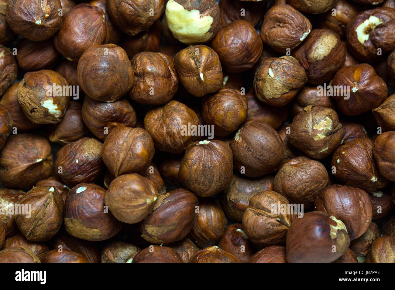 Background filbert nuts close up shot Stock Photo Alamy