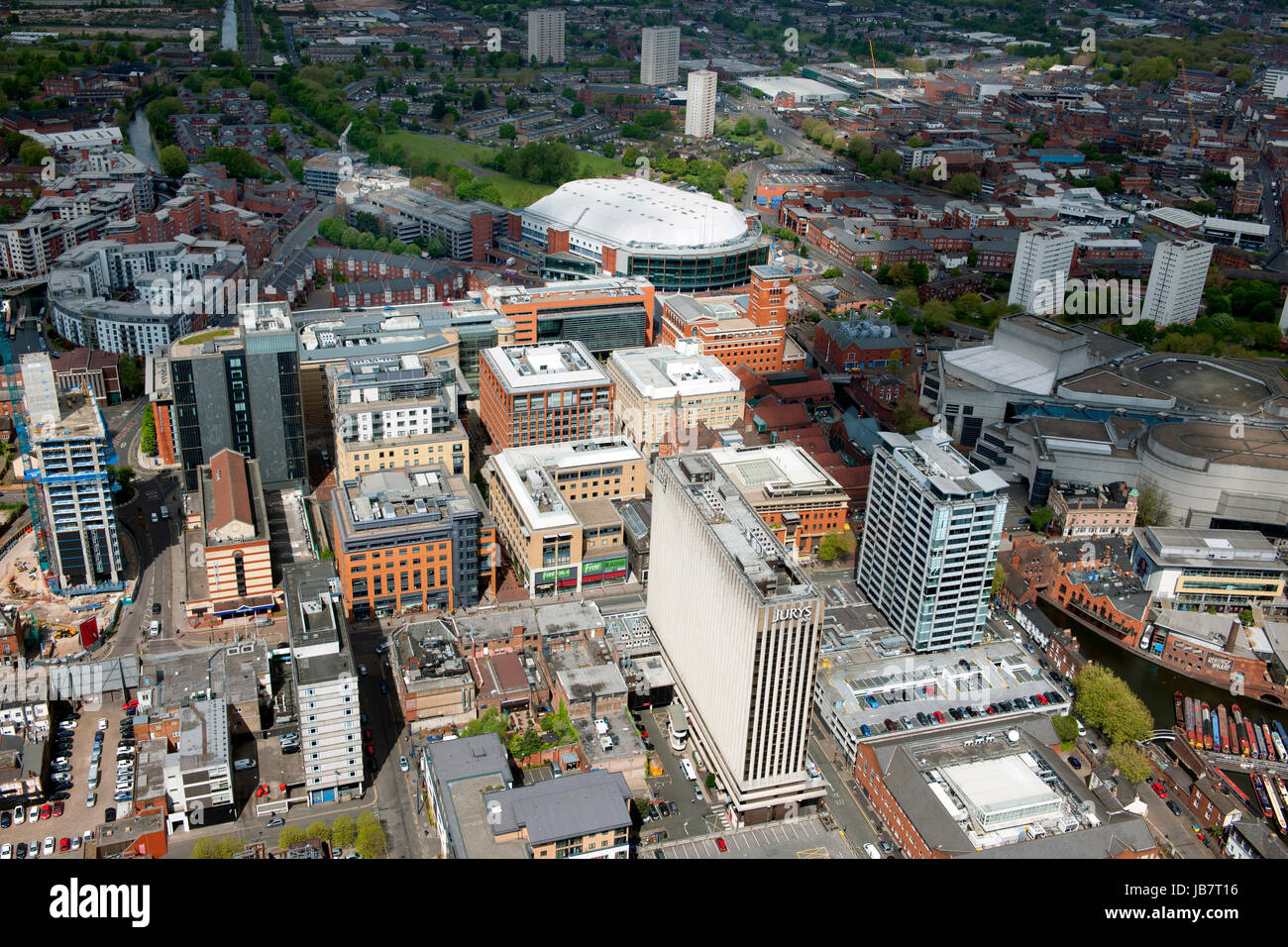 Birmingham financial district hires stock photography and images Alamy