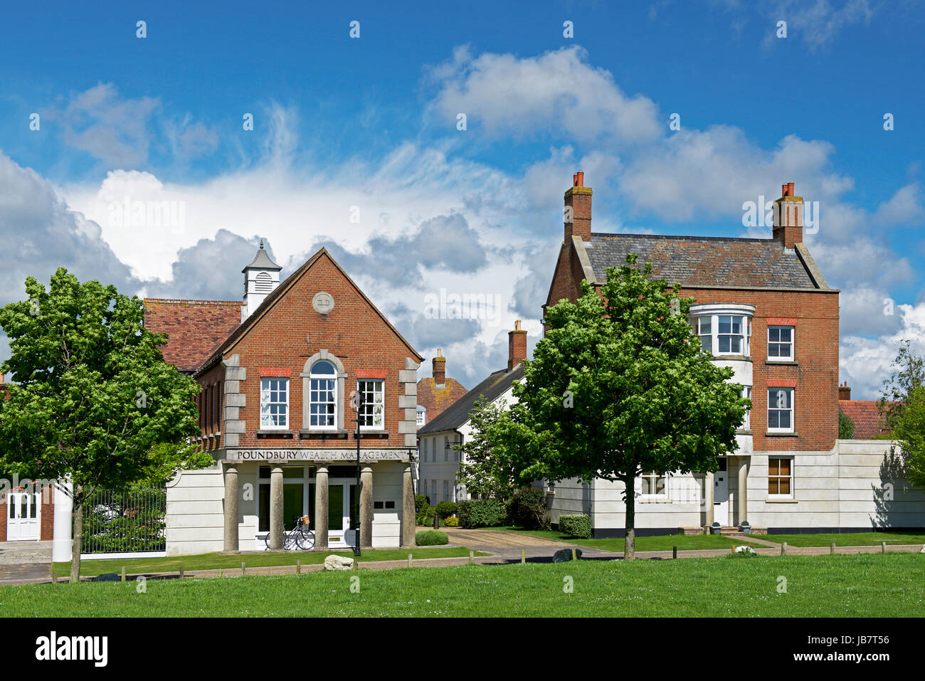 Houses in Poundbury, Dorset, England UK Stock Photo Alamy
