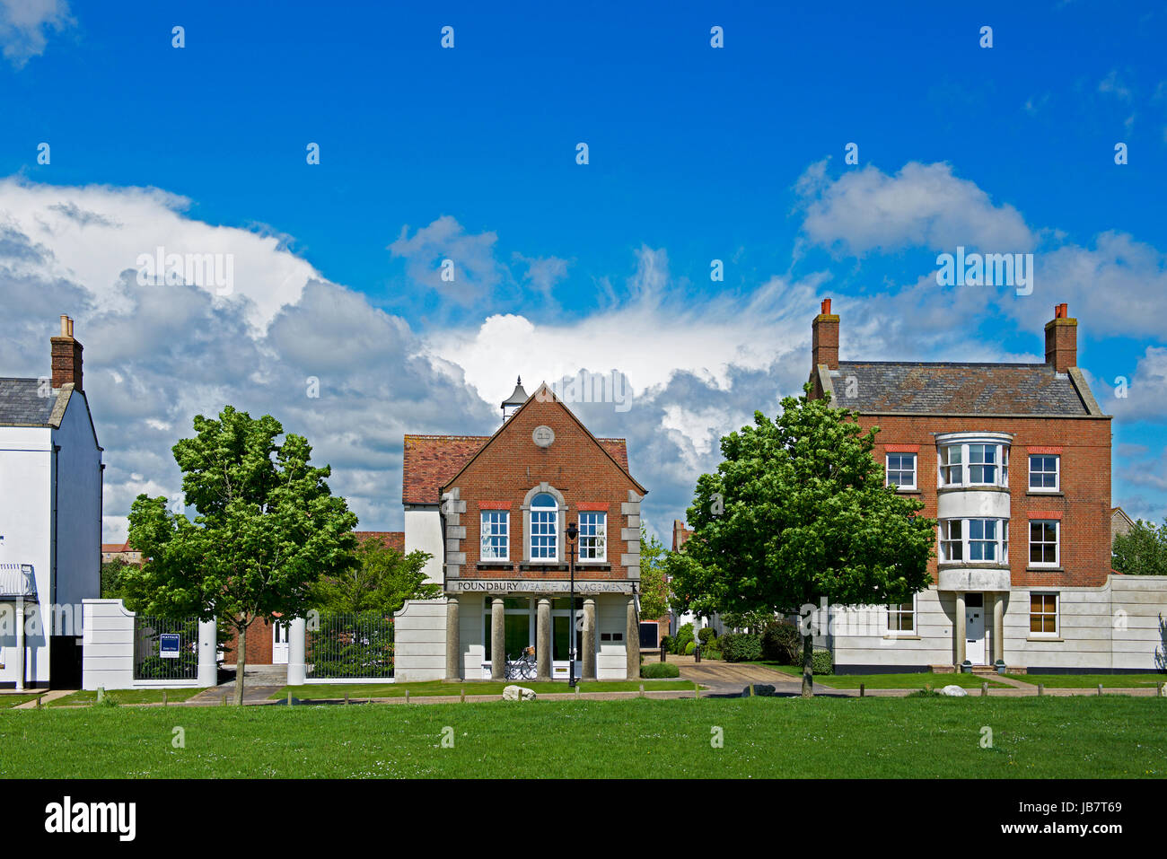 Houses in Poundbury, Dorset, England UK Stock Photo Alamy