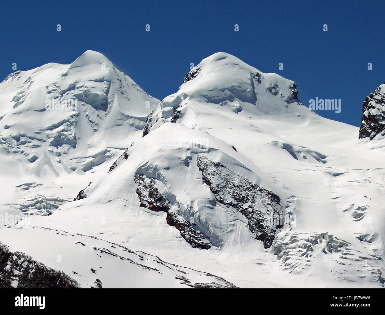 Monte rosa glacier climb hi-res stock photography and images - Alamy