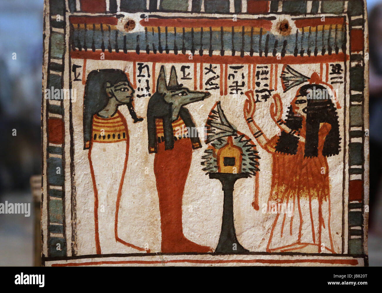 Mummiform Egyptian mummification painting hi-res stock photography and images - Alamy