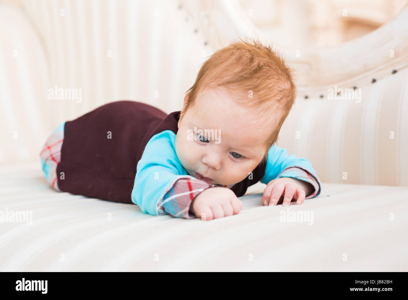 bright portrait of adorable baby Stock Photo - Alamy