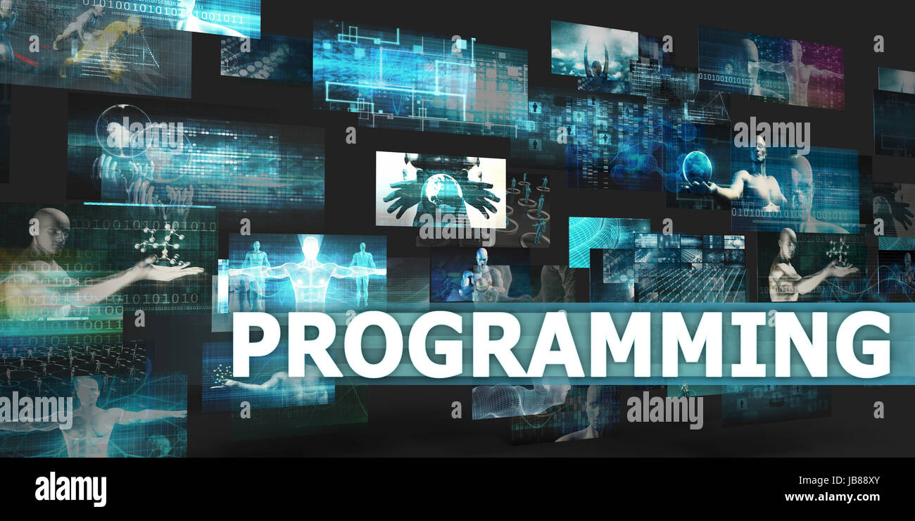 Programming Presentation Background with Technology Abstract Art Stock ...