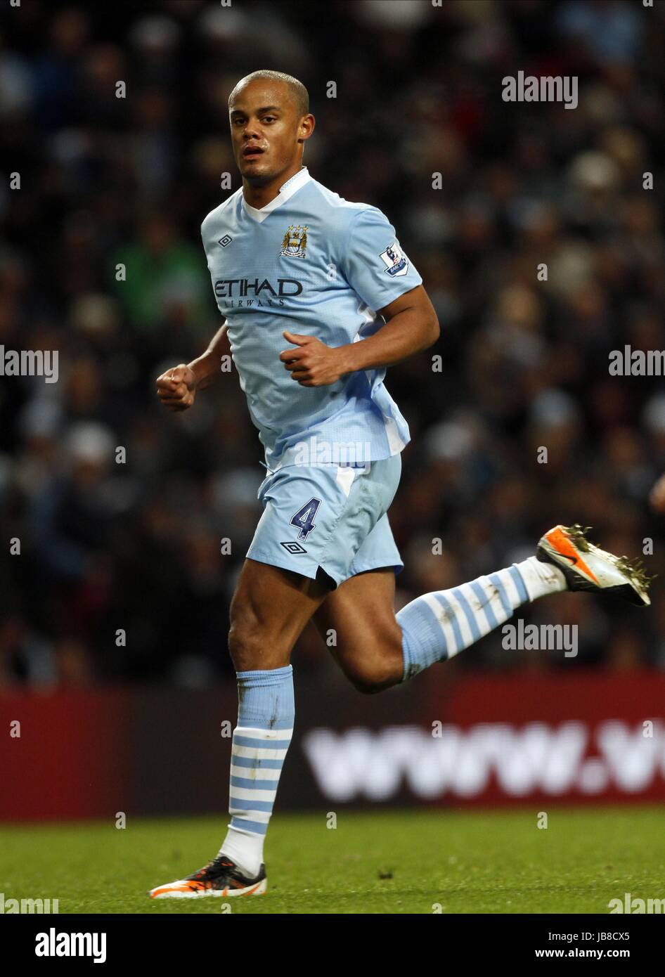 Vincent Kompany Photo Signée Manchester City - Encadrée