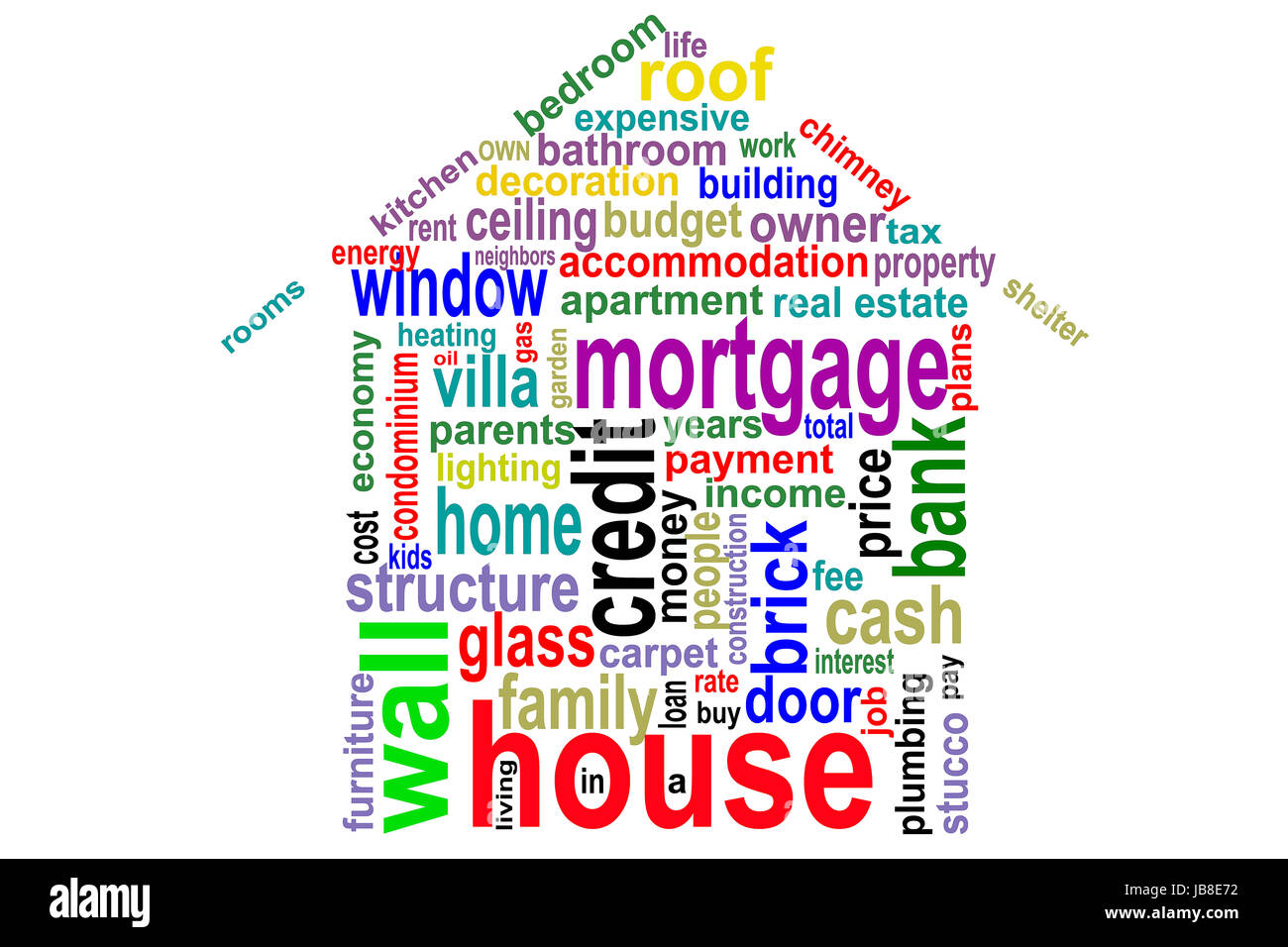 Alphabet Illustration Real Estate House Digital Picture Stock Photo Alamy
