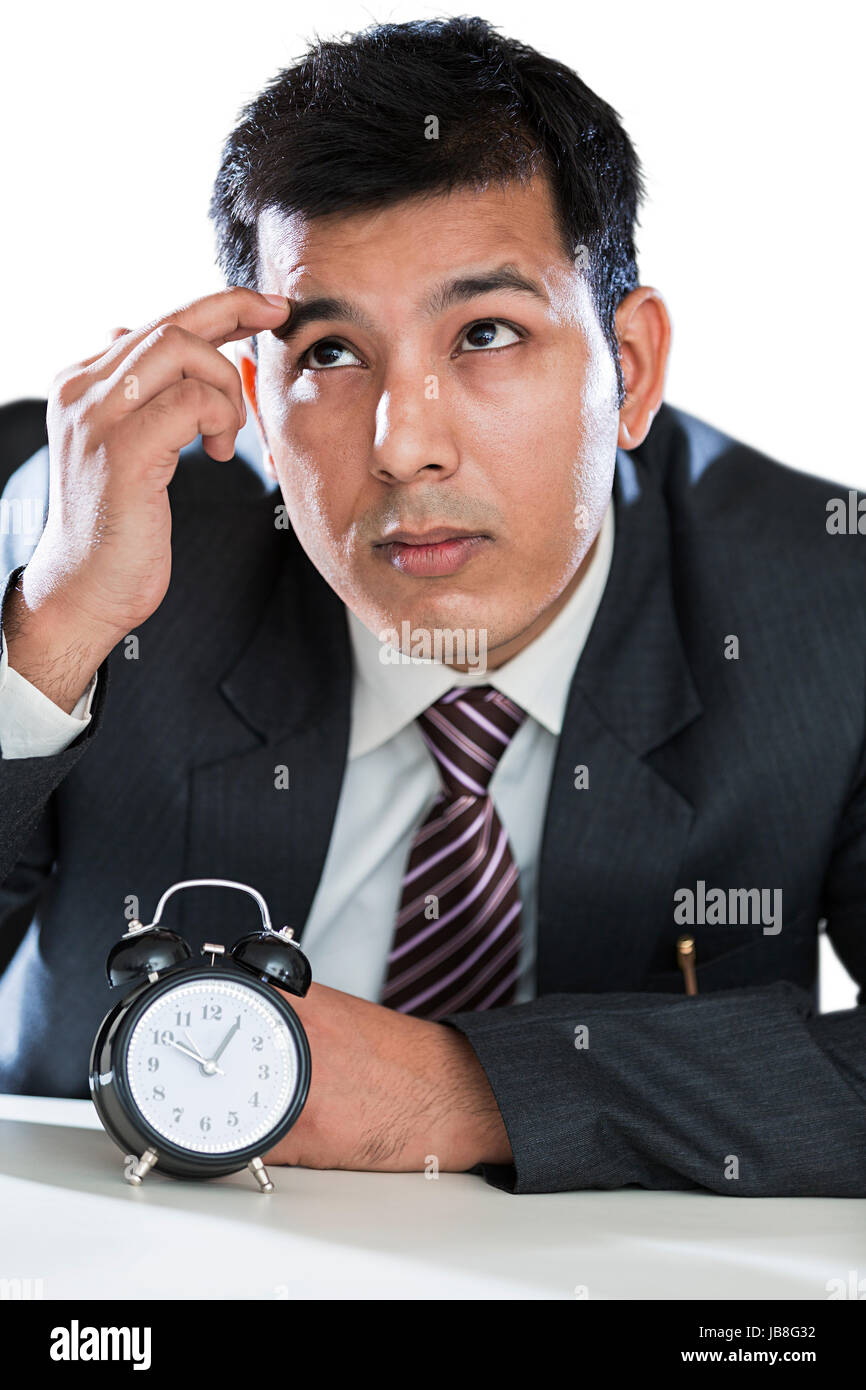 Man and clock hires stock photography and images Alamy