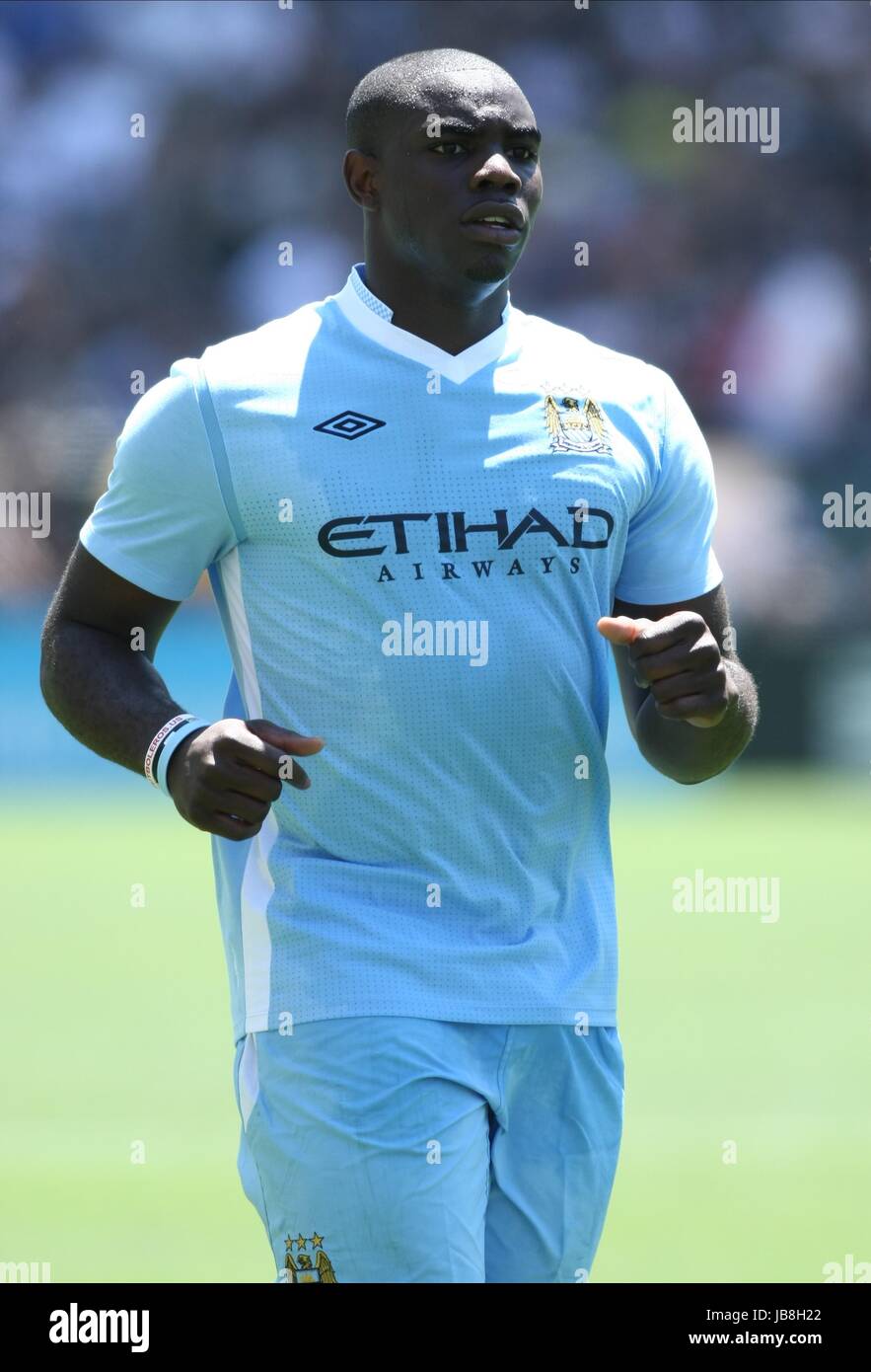 MICAH RICHARDS MANCHESTER CITY CARSON LOS ANGELES CALIFORNIA 24 July 2011 Stock Photo Alamy