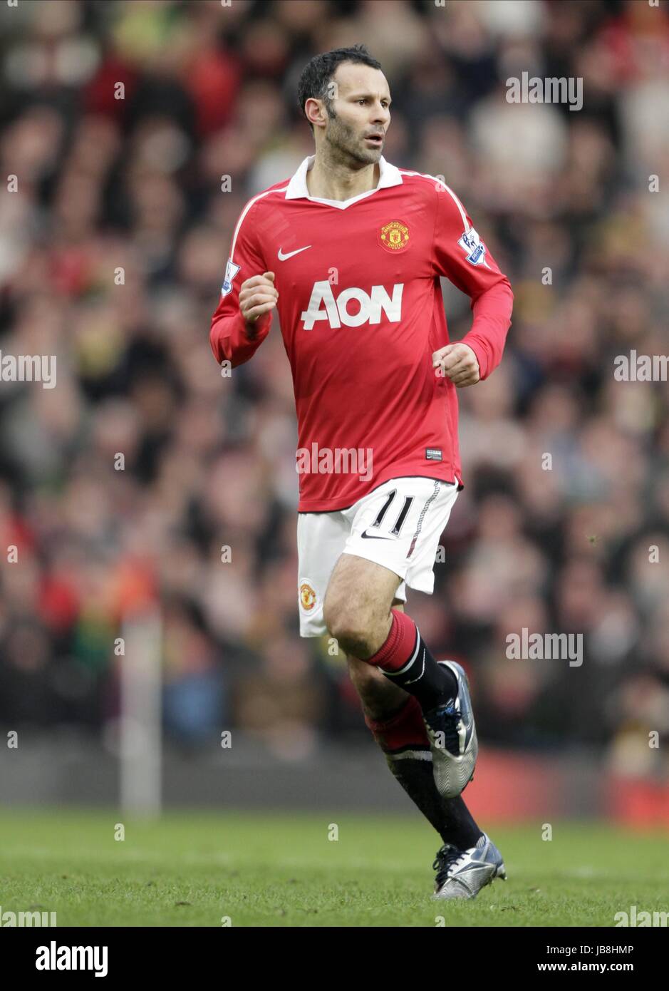 RYAN GIGGS MANCHESTER UNITED FC MANCHESTER UNITED FC OLD TRAFFORD ...