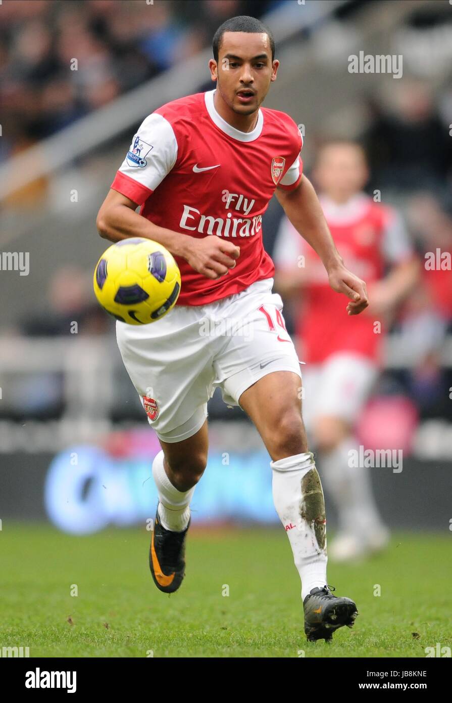 THEO WALCOTT ARSENAL FC ARSENAL FC ST JAMES PARK NEWCASTLE ENGLAND 05