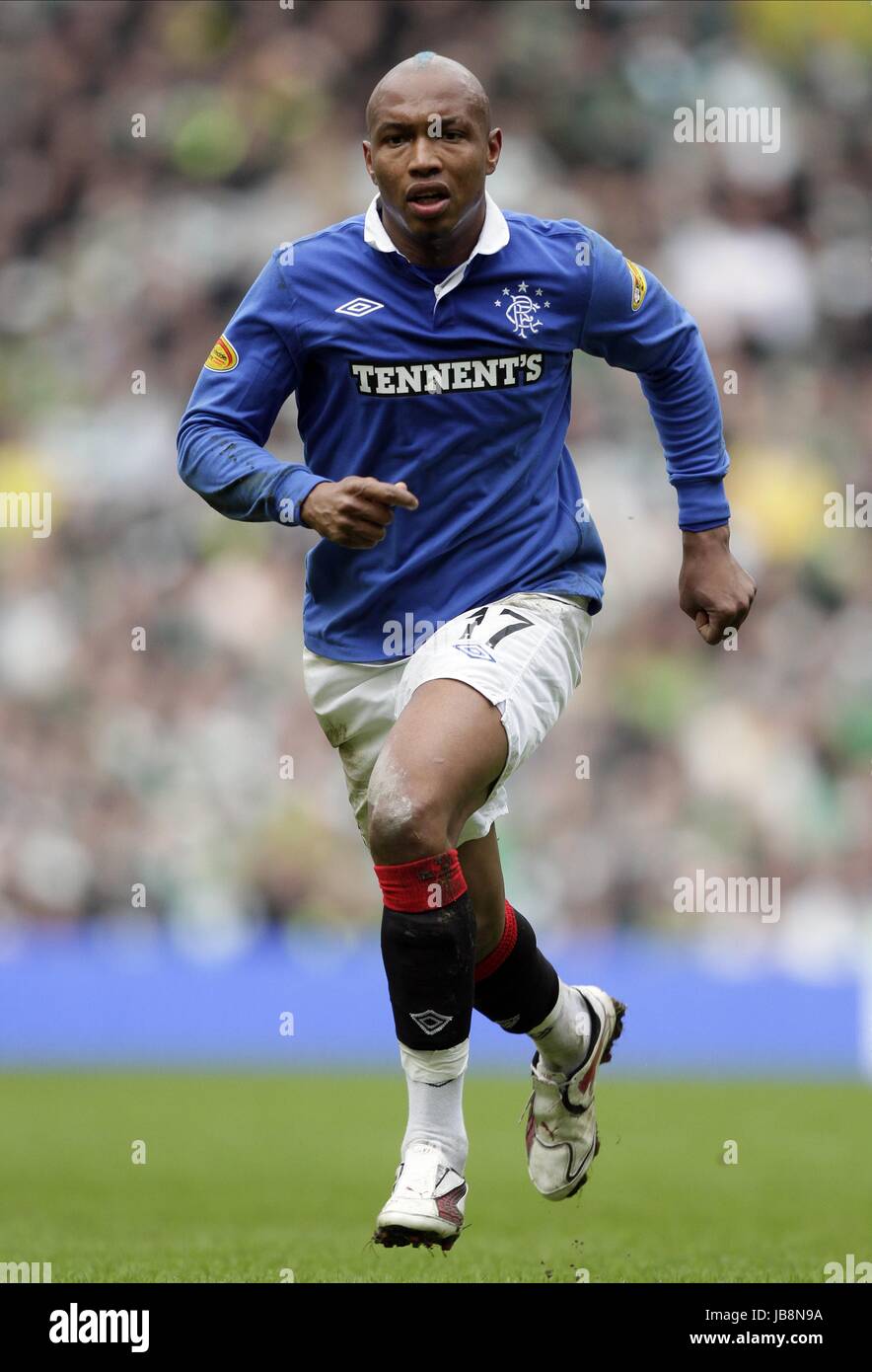 EL HADJI DIOUF RANGERS FC CELTIC PARK GLASGOW SCOTLAND 20 February 2011 Stock Photo