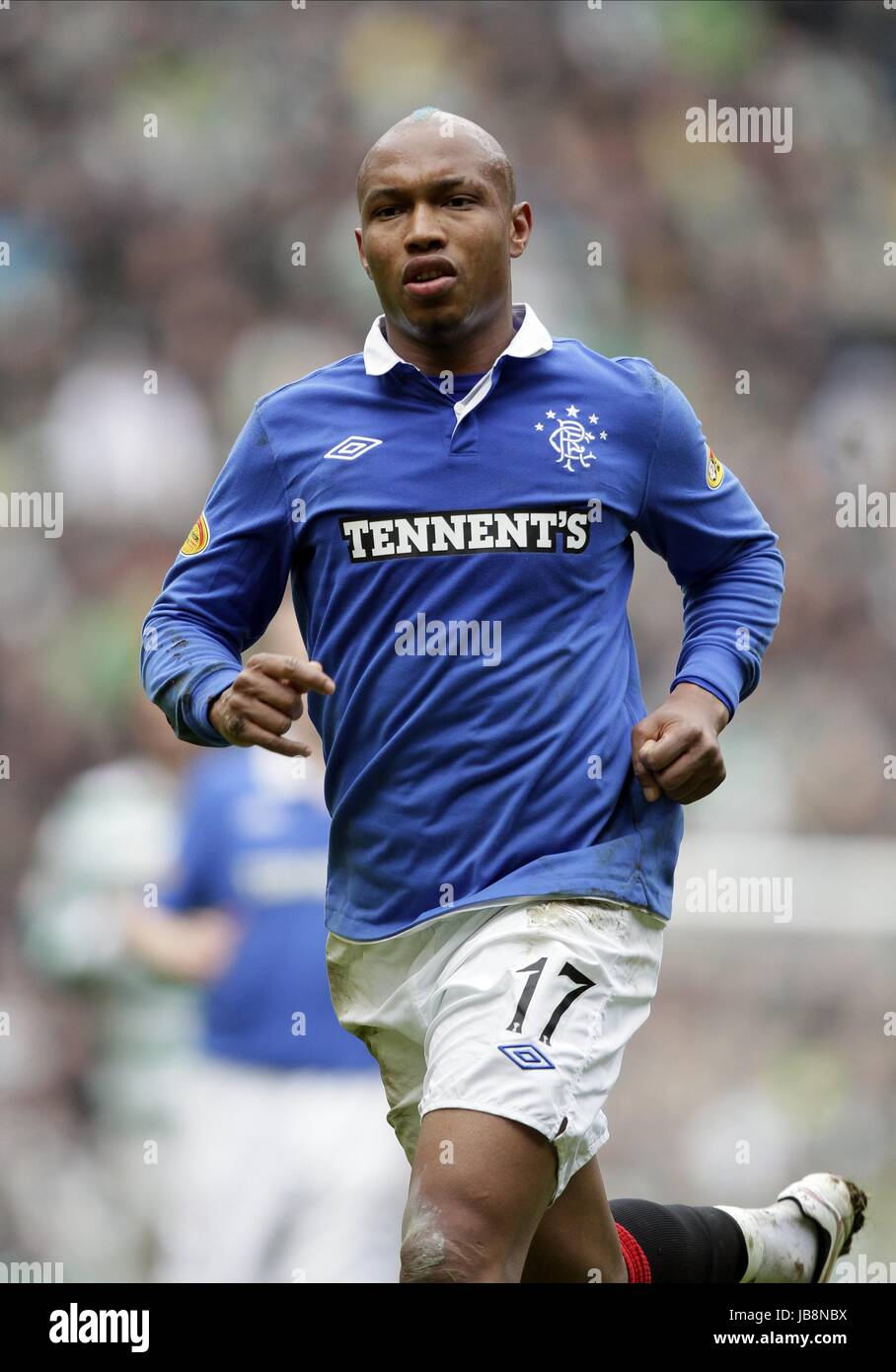 EL HADJI DIOUF GLASGOW RANGERS FC GLASGOW RANGERS FC CELTIC PARK 