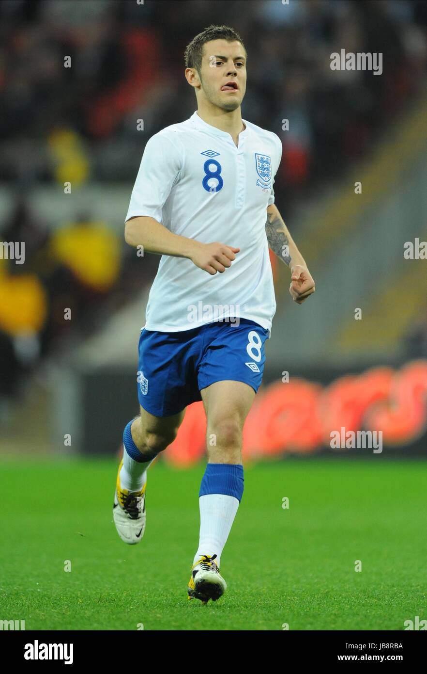 JACK WILSHERE ENGLAND WEMBLEY STADIUM LONDON ENGLAND 29 March 2011 Stock Photo