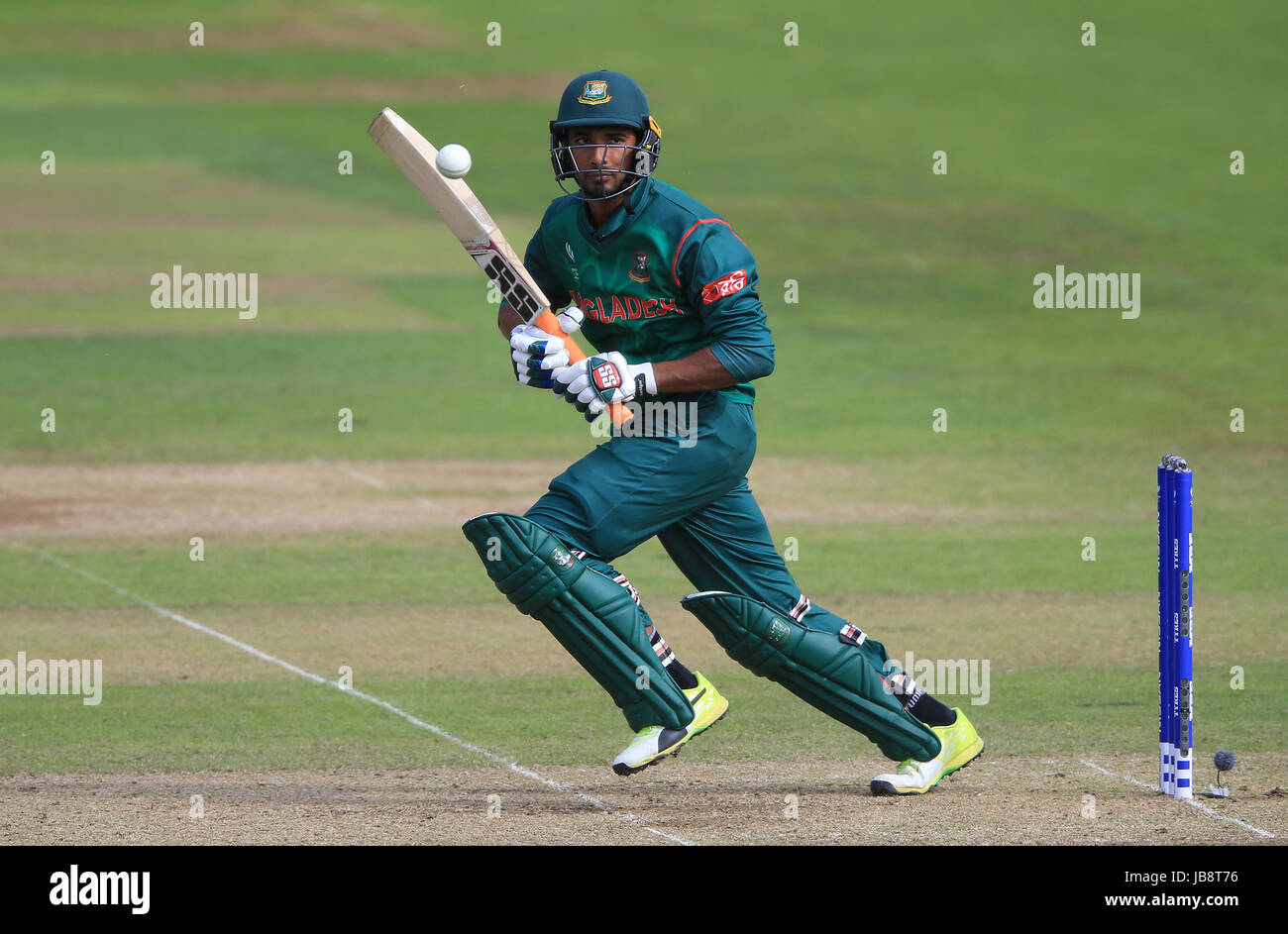 Bangladesh's Mahmudullah during the ICC Champions Trophy, Group A match ...