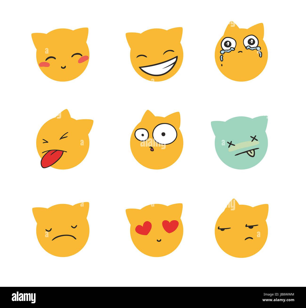 set of smiles Stock Photo - Alamy