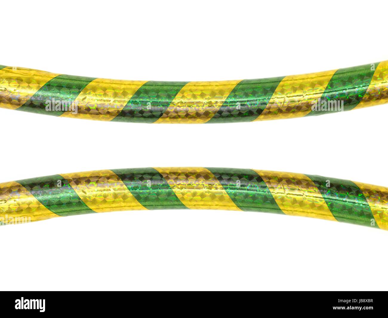 A hula hoop isolated against a white background Stock Photo - Alamy