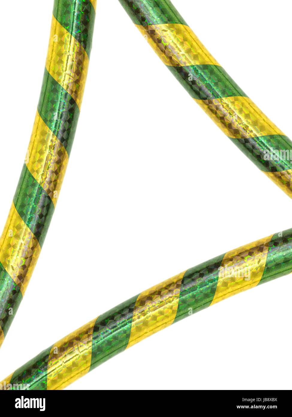 A hula hoop isolated against a white background Stock Photo - Alamy