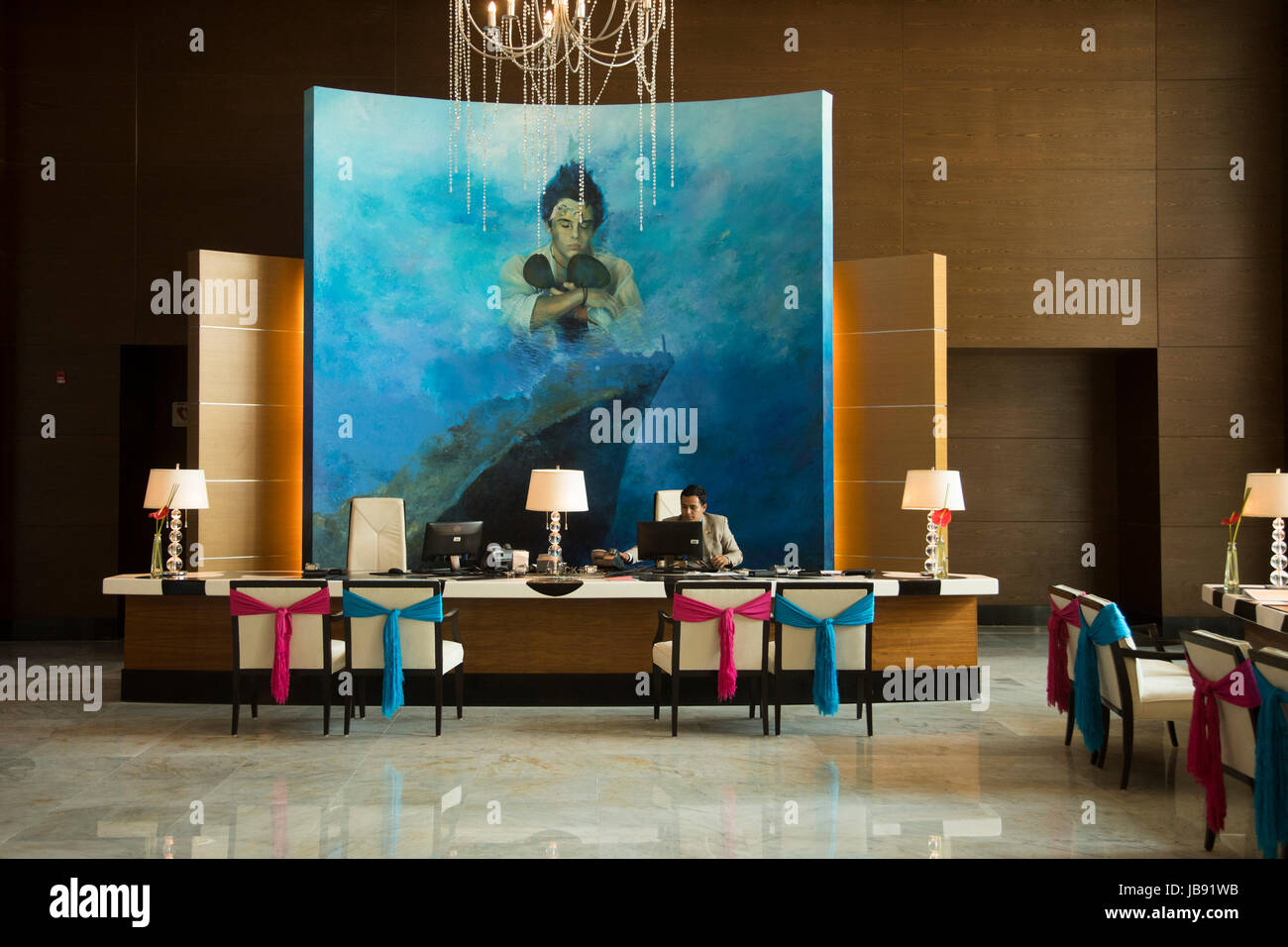 Lobby of Tower 1, Grand Luxxe Residence Vacation Rentals, Nuevo