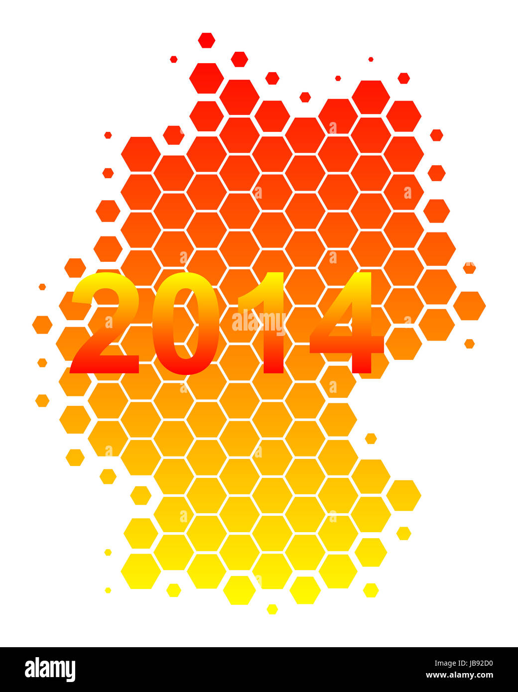 Karte von Deutschland 2014 Stock Photo Alamy