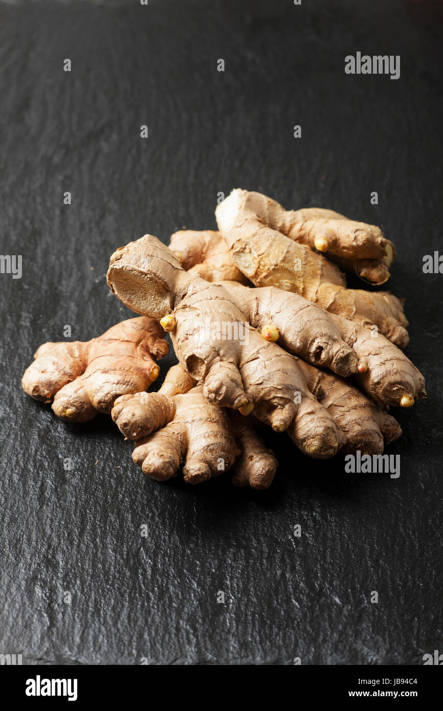 Wunderschne Rohen Ingwer Essen Bilder