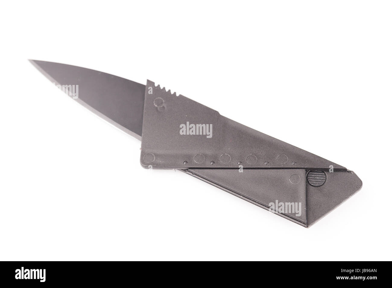 Folding knife isolated on white background Stock Photo - Alamy